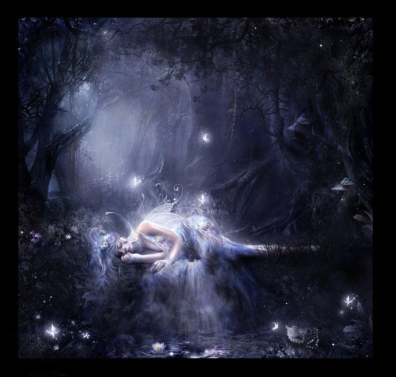 Moonlight fairy by Lillucyka Moonlight fairy by Lillucyka