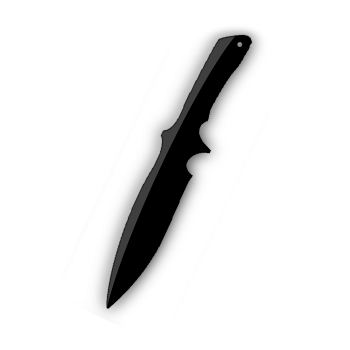 Knife silhouette by YoLoL