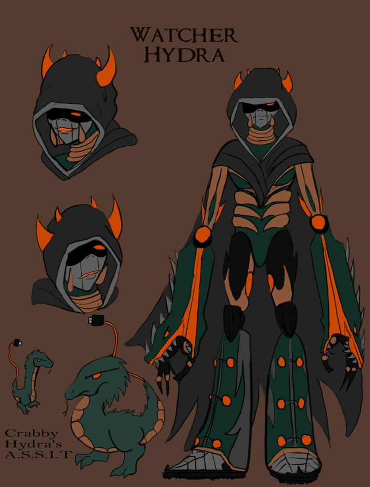 Watcher Hydra concept by Macabrecabra