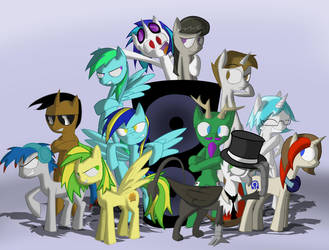 pony musicians by omegadark3564