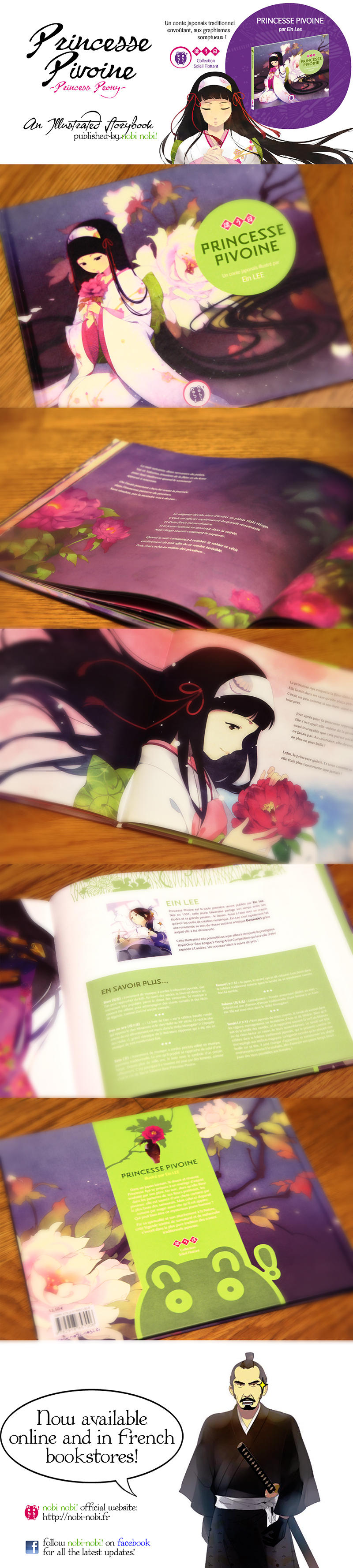 Princess Peony: Illust. book by einlee