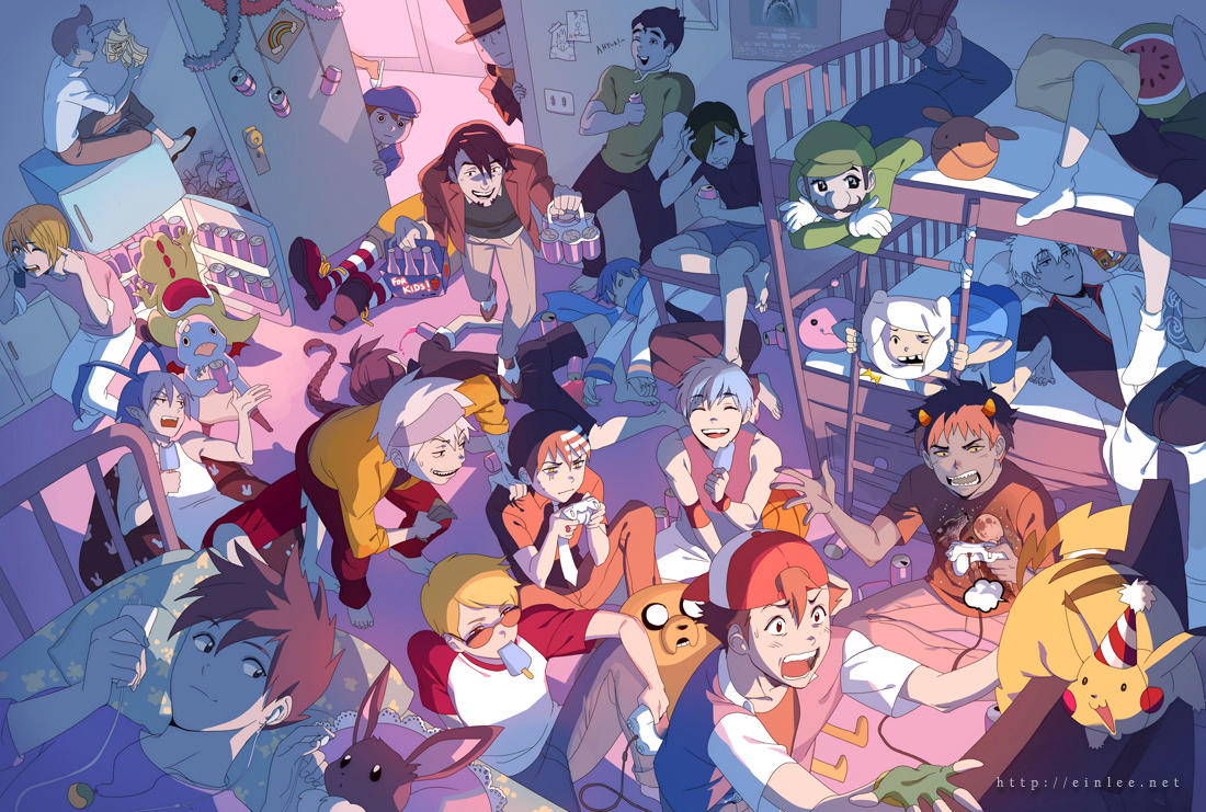 CRAZY GAME NIGHT by einlee