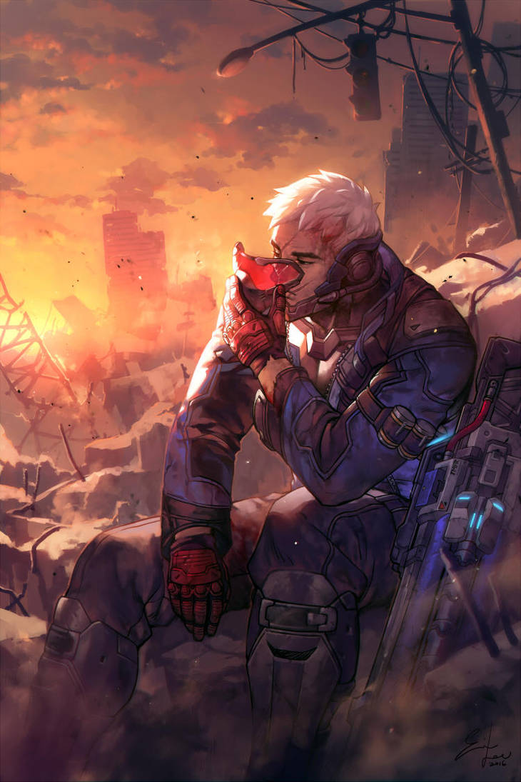 Soldier: 76 by einlee