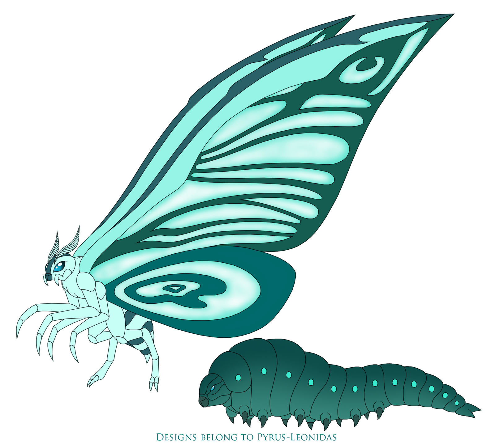 Legendary Mothra by PyrusLeonidas on DeviantArt