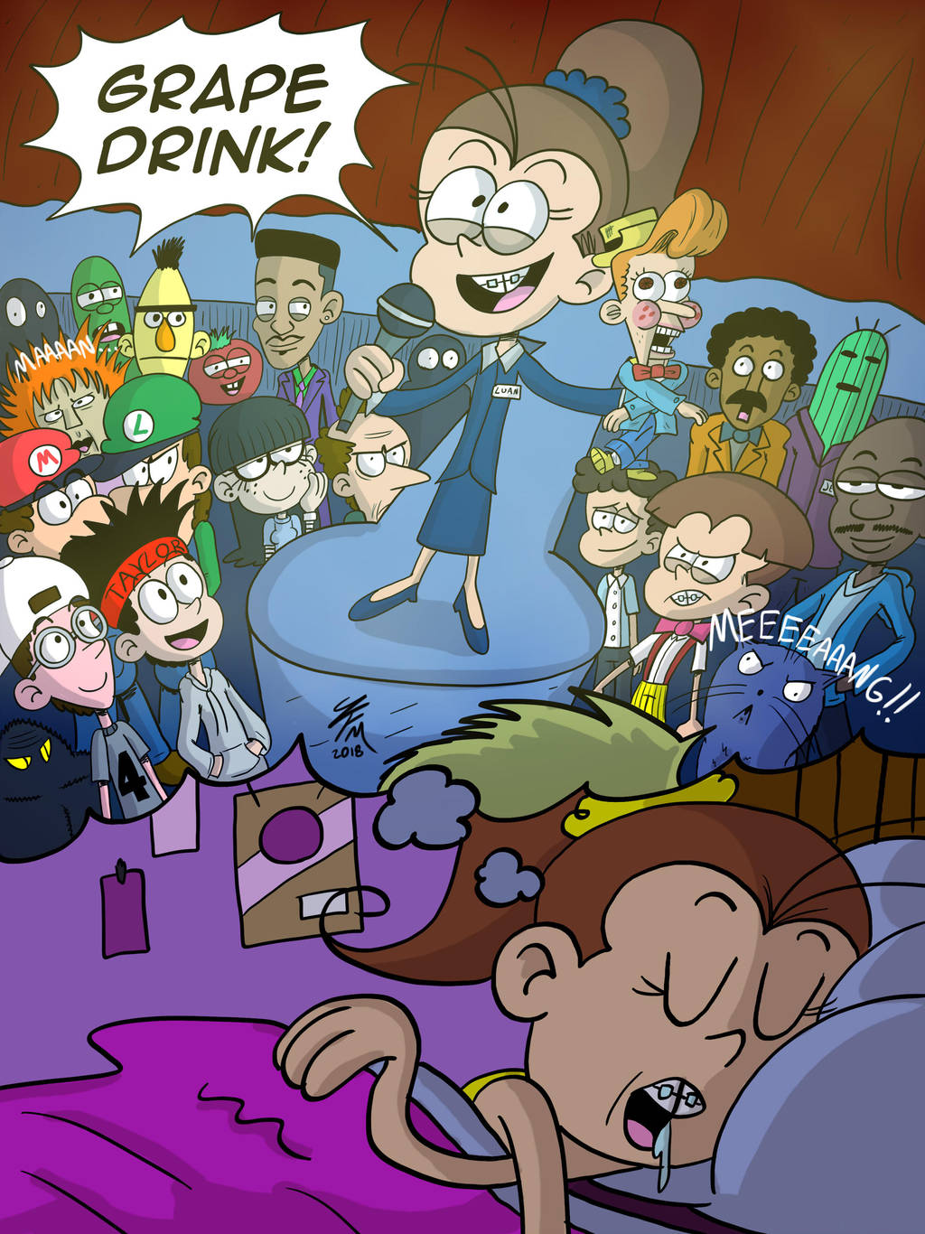 Loud Dreams: Luan by JFMstudios