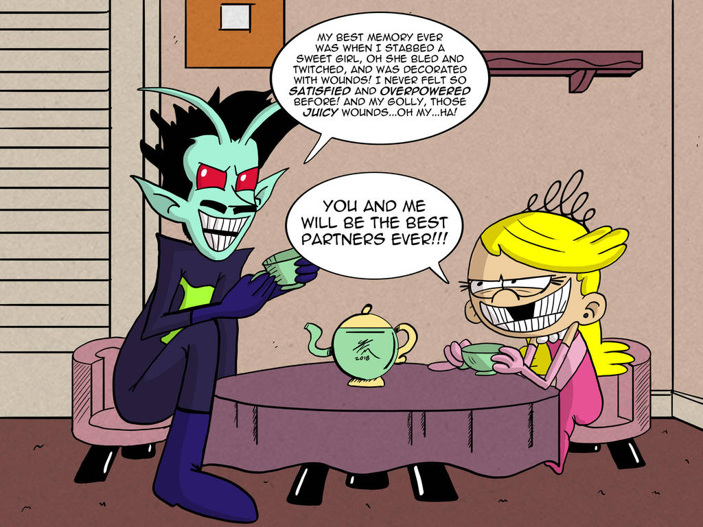 Commission: Lola's Interview With Slaughterbolt by JFMstudios