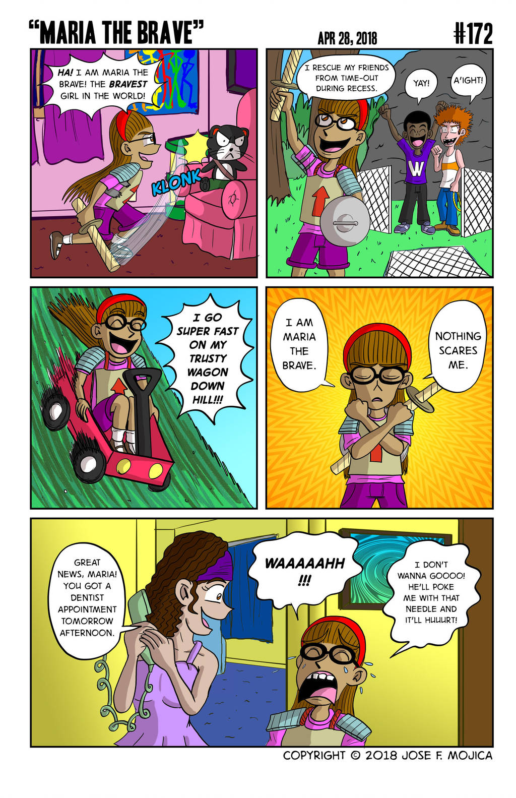 172: Maria The Brave by JFMstudios