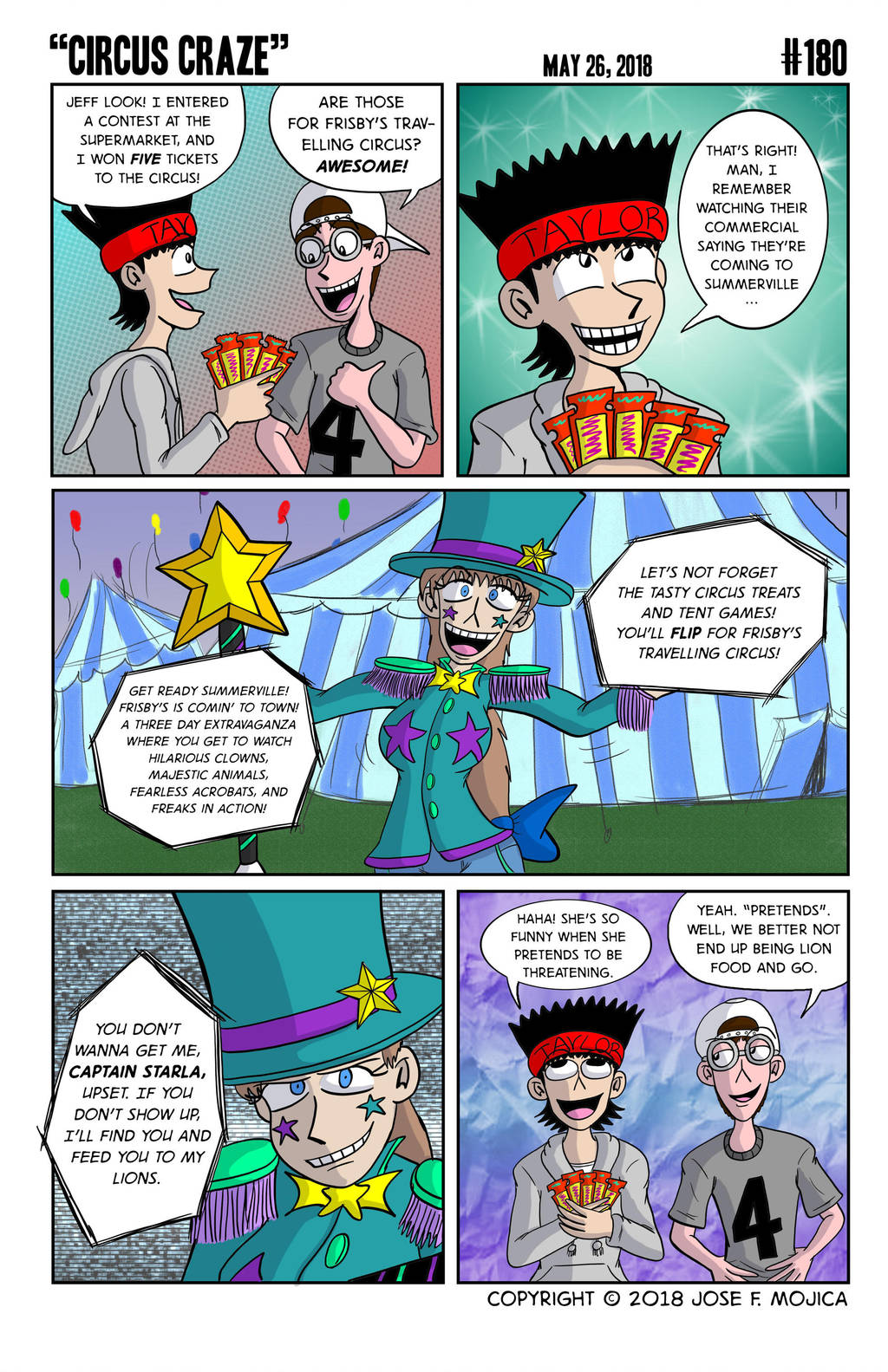 180: Circus Craze by JFMstudios
