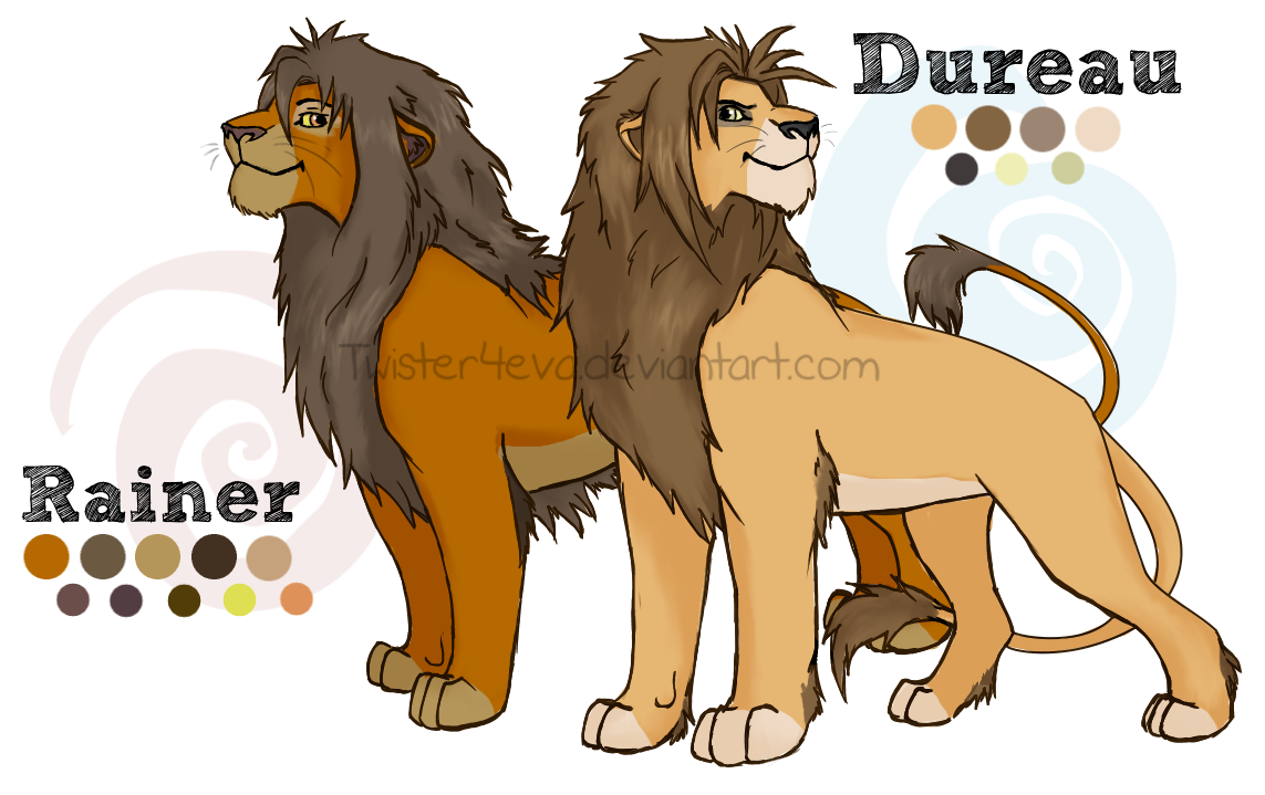 Rainer and Dureau by Robyn-Wolf