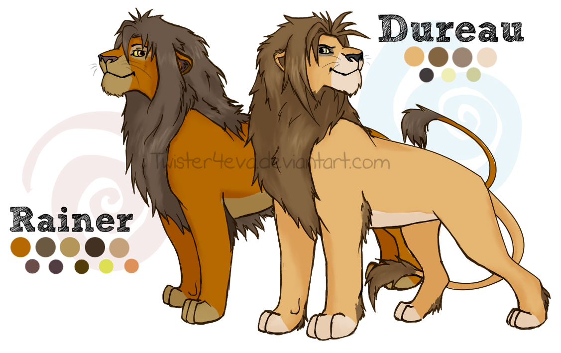 Rainer and Dureau by Robyn-Wolf