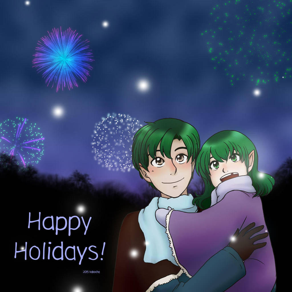 Happy Holidays 2015 by kabocha