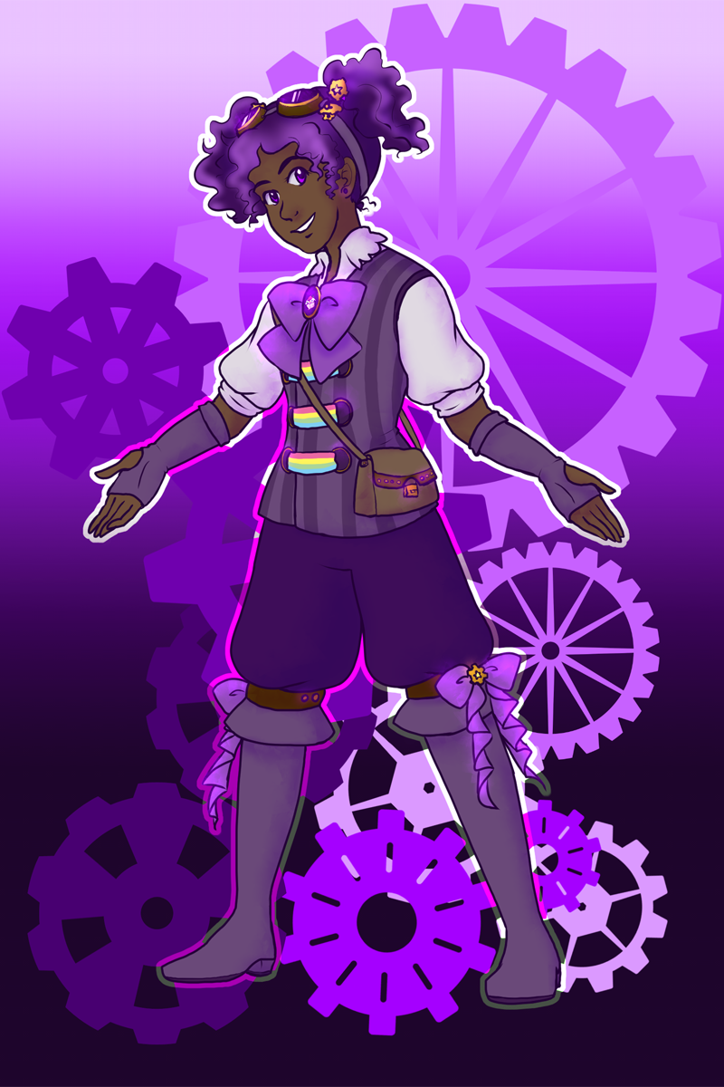 Steampunk-ish Floressa by kabocha