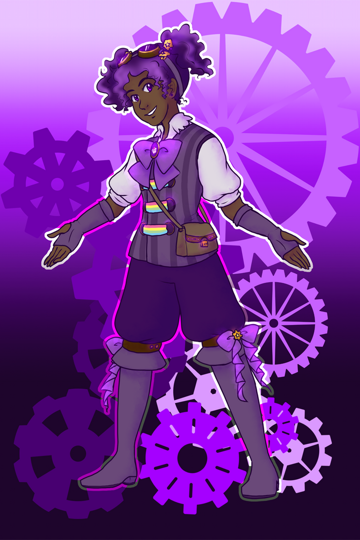 Steampunk-ish Floressa by kabocha