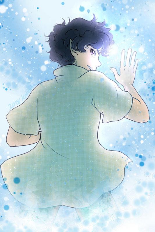Watch my back, okay? by kabocha