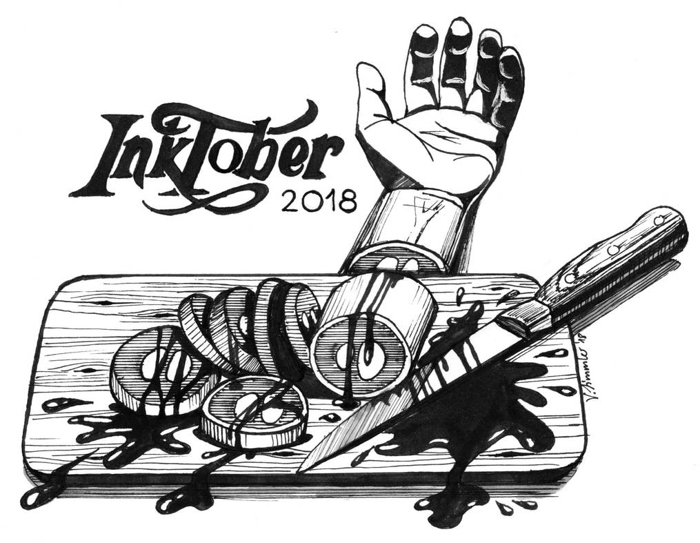 Inktober 2018: Day 31 - Slice by B-Keks