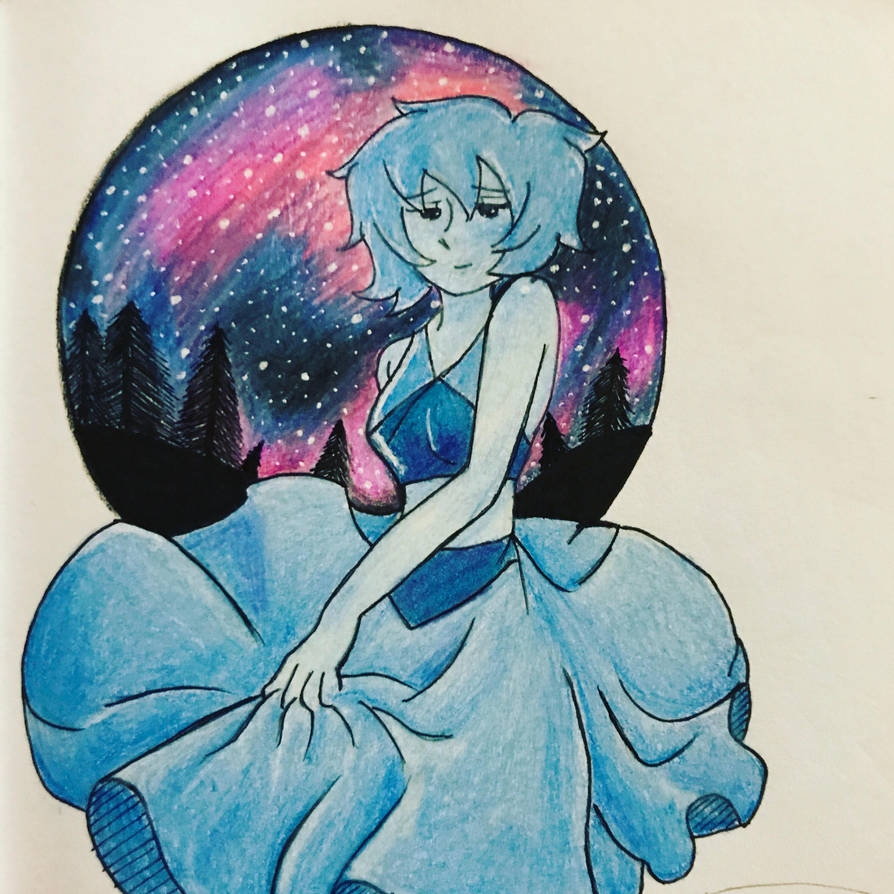 Finally a traditional drawing and it’s colored