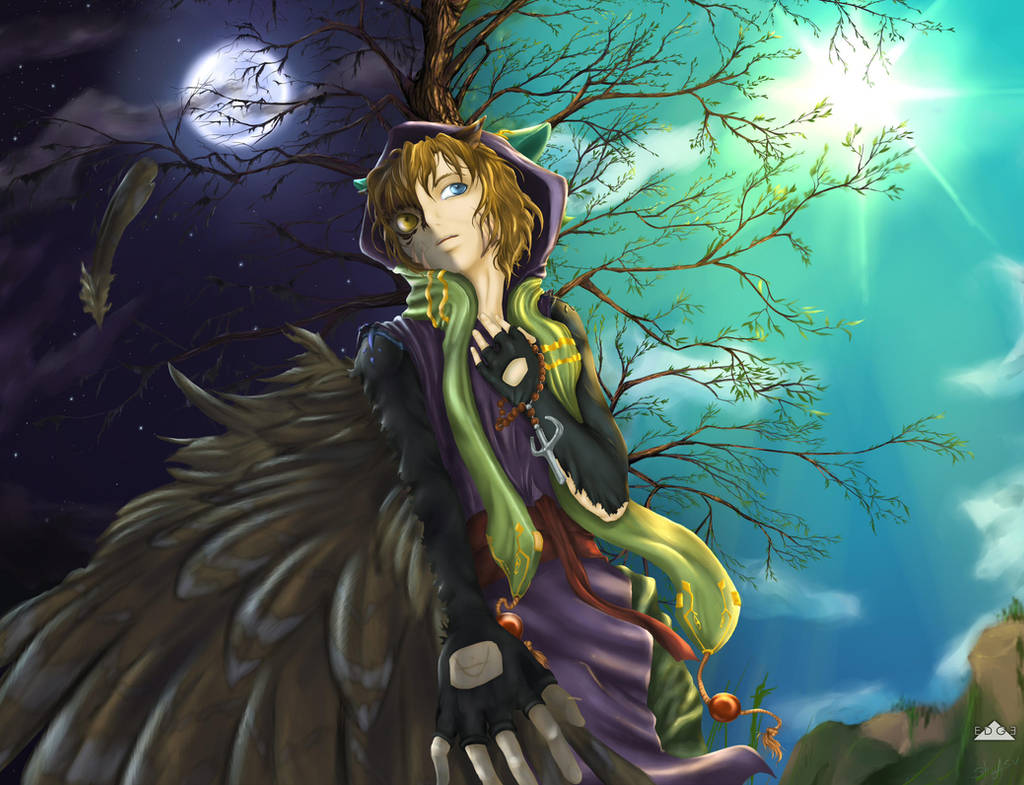 Day and Night. Flonce appearence by Shuasu