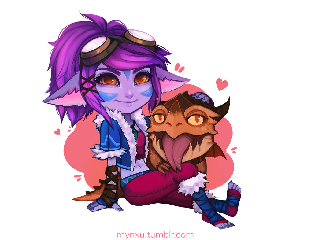 Dragon Trainer Tristana by Mynxuu on DeviantArt