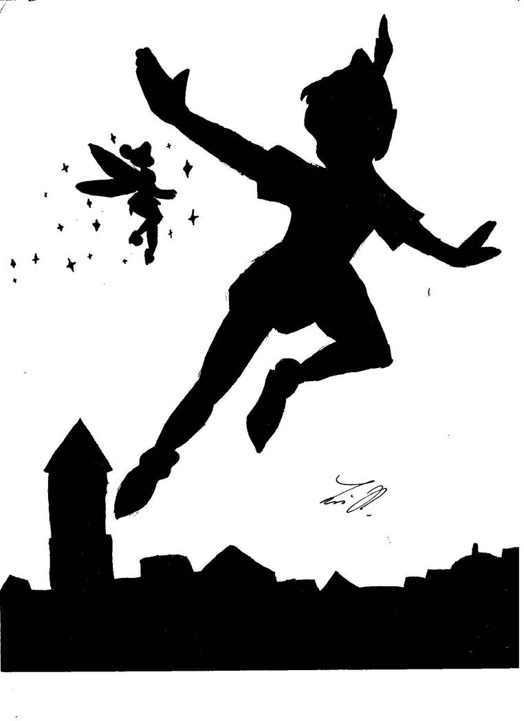 Peter Pan Silhouette By Theunknowncosplay On Deviantart