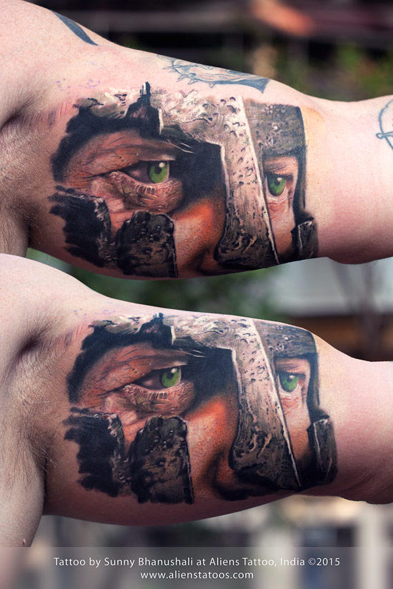 Spartan Warrior Tattoo by Javagreeen