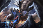 Bakunawa battle by elartwyne