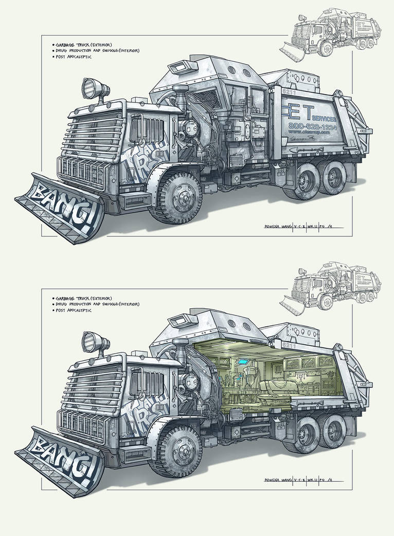 post apocalyptic slum village (4) by rowenawangart