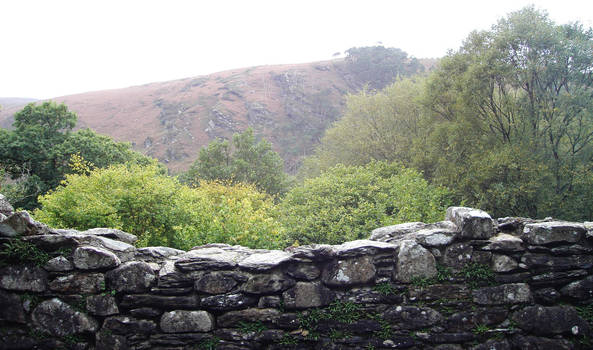 Stone wall by GoblinStock