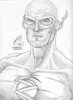 Matthew Fox as The Flash by Shaman1980