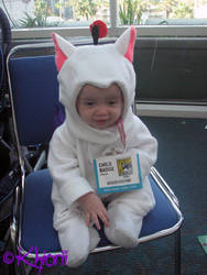 Baby Moogle Cosplay 004 by Khiorii