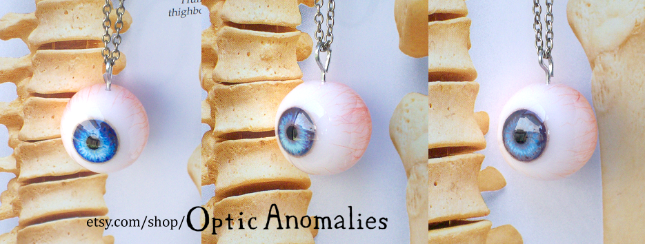 New Eyeball Pendants by JeyBarnes