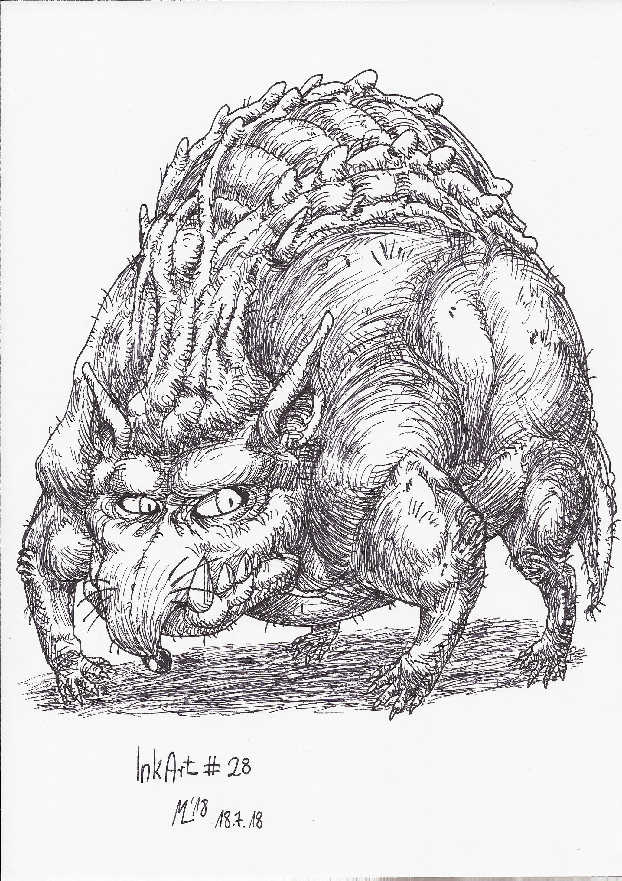 InkArt #28: Ratroid by blue-hugo