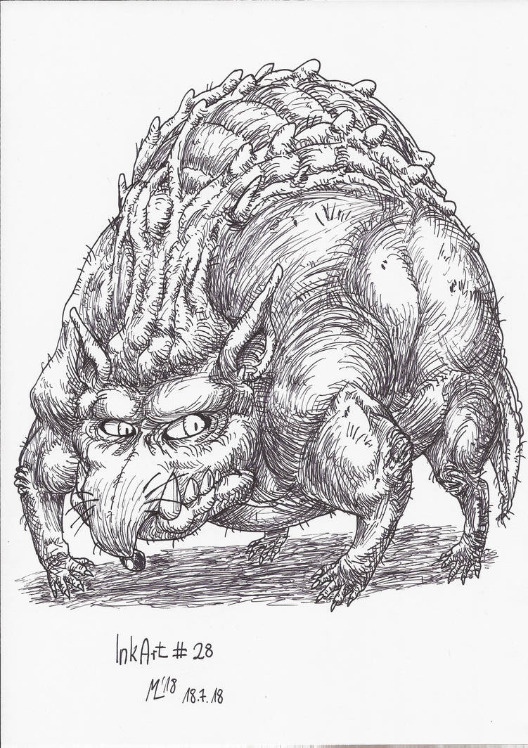 InkArt #28: Ratroid by blue-hugo