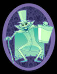 Hatbox Ghost by ZoeStanleyArts Hatbox Ghost by ZoeStanleyArts