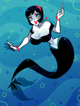 Lucy The Mermaid by ZoeStanleyArts