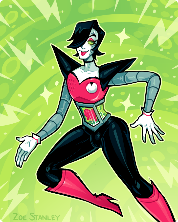 Mettaton EX by ZoeStanleyArts