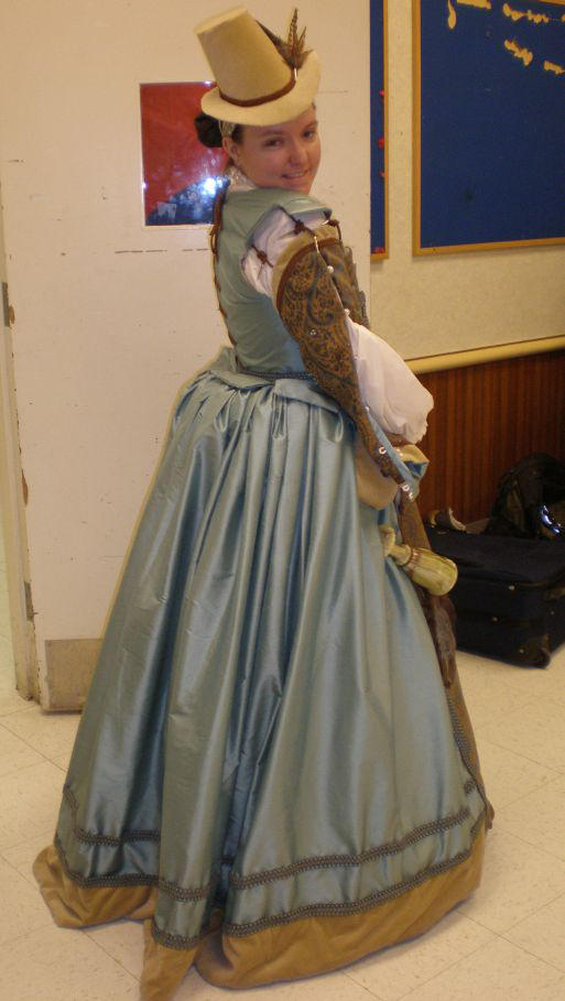 Blue dress WIP by LadyJamie