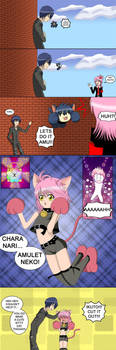 Ikuto's pleasure: Amulet Neko by dimensioncr8r