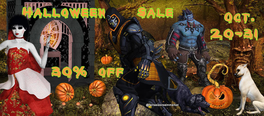 October banner (3) by FantasiesRealmMarket