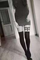 Black Garter by MissKittin2