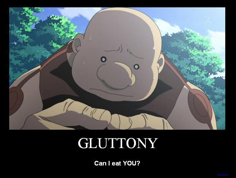 Eating Gluttony by TamyouRue