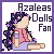 F2U Emote - Azaleas Dolls Fan - Pixel Doll Series