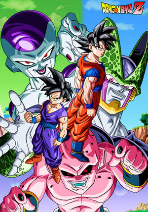 DBZ Goku and Gohan VS Villains by Bejitsu DBZ Goku and Gohan VS Villains by Bejitsu