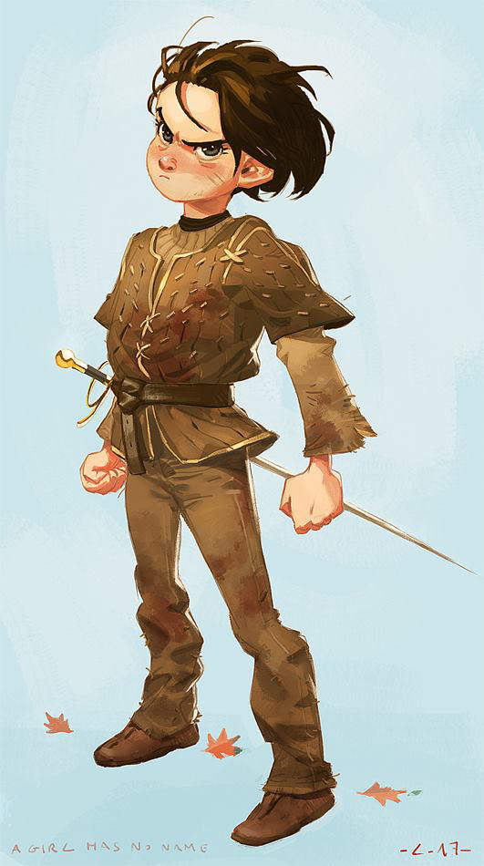 :Arya Stark: by lehuss