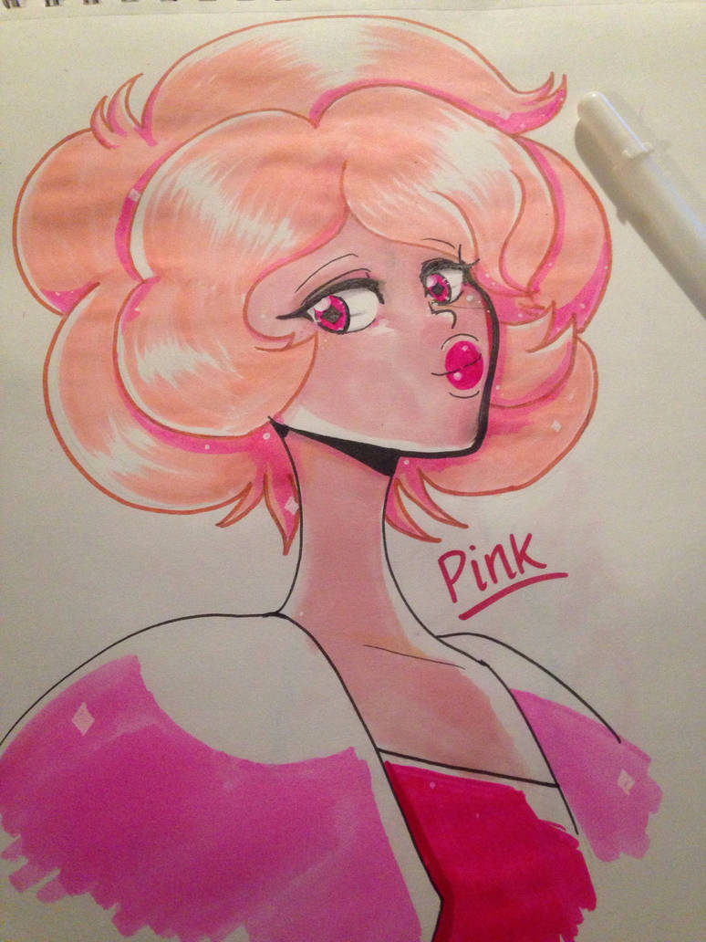 Quick picture of Pink Diamond! It took like 15 minutes... just for fun! 💎 Disclaimer- I do not own Steven Universe