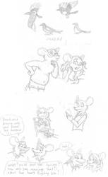 Sketchdump Mice by Janaweijers