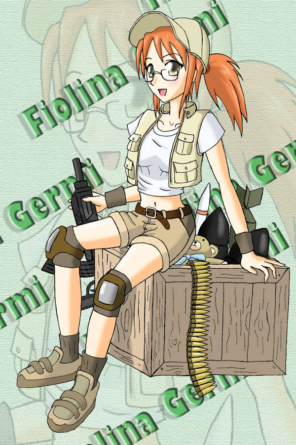 MSX: Fiolina Germi Wallpaper by vagrantslasher17