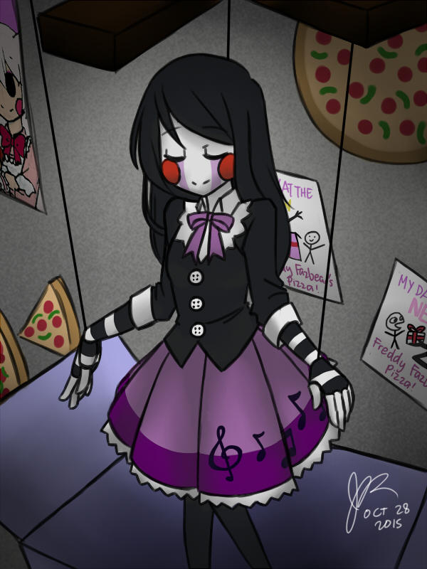[FNAF 2] The Puppet (Female) by Sapphire-M on DeviantArt