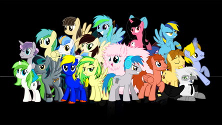 The Brony Leaders Wallpaper by TheF5Deviants
