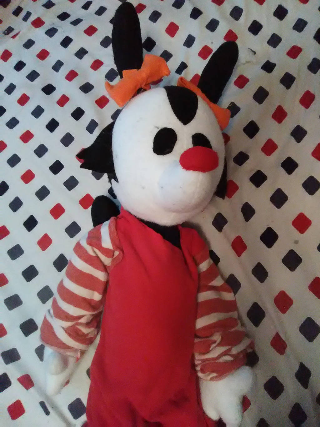 Animaniacs oc plush- Daisy Warner by TheMasterDollMaker on DeviantArt