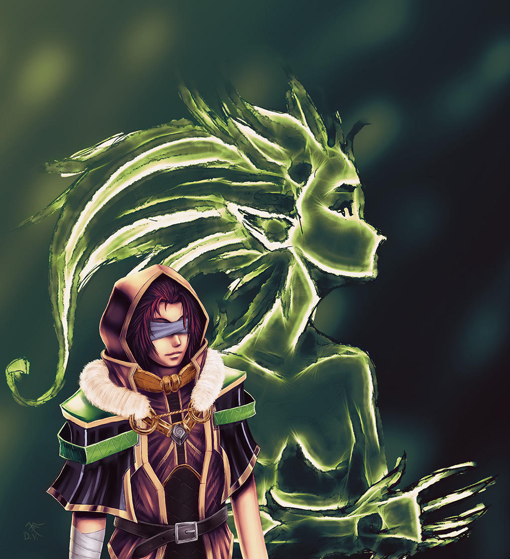 Blind Summoner by Zanktus